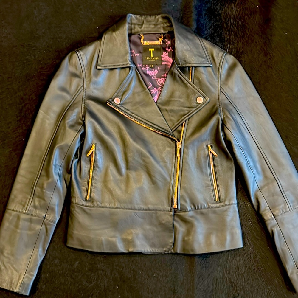 Ted Baker leather jacket